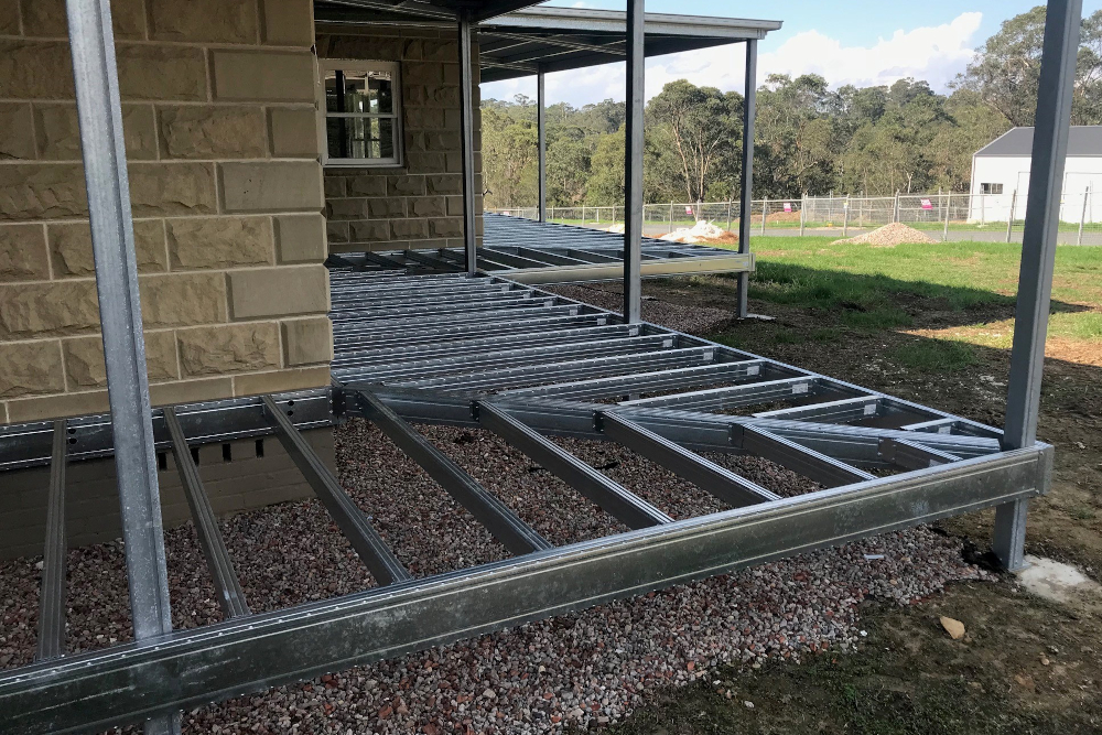 Spantec Steel Decking Subframe Systems