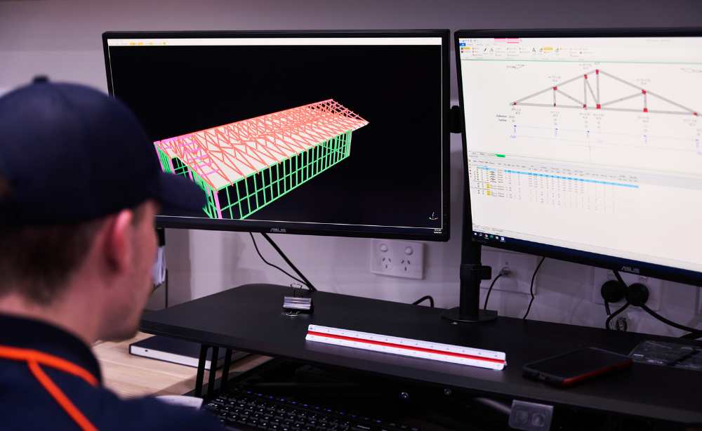 Dahlsens truss and frame design