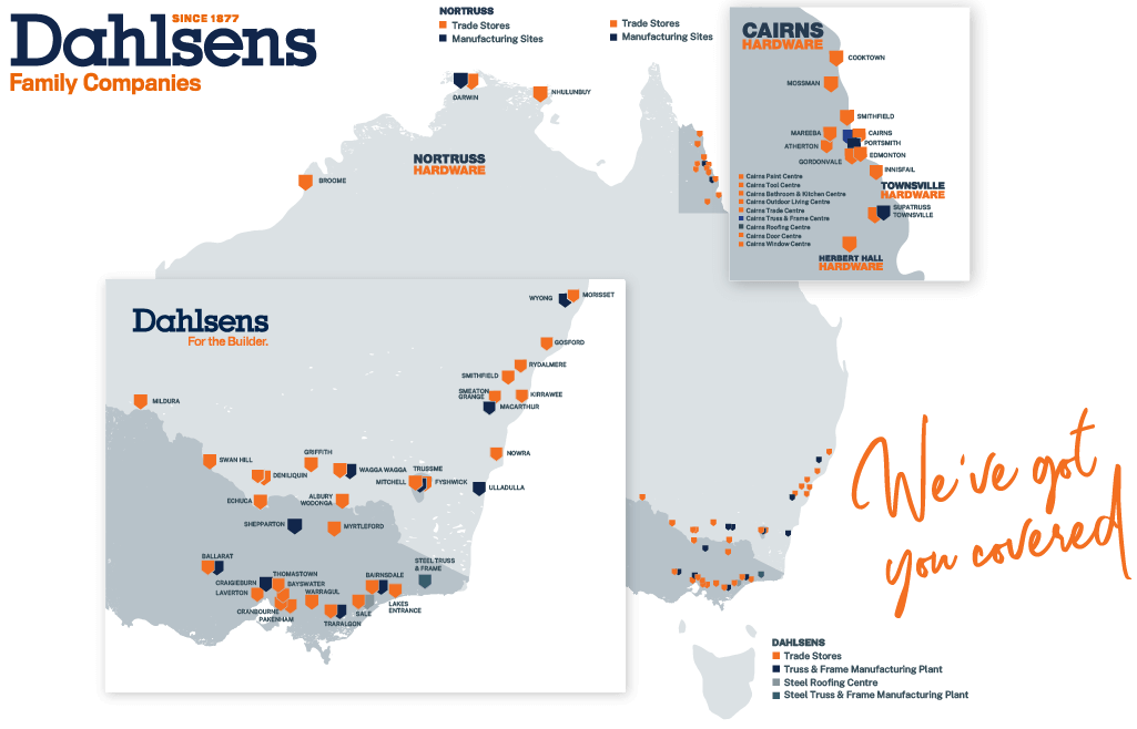 Australia’s largest independent building material supplier