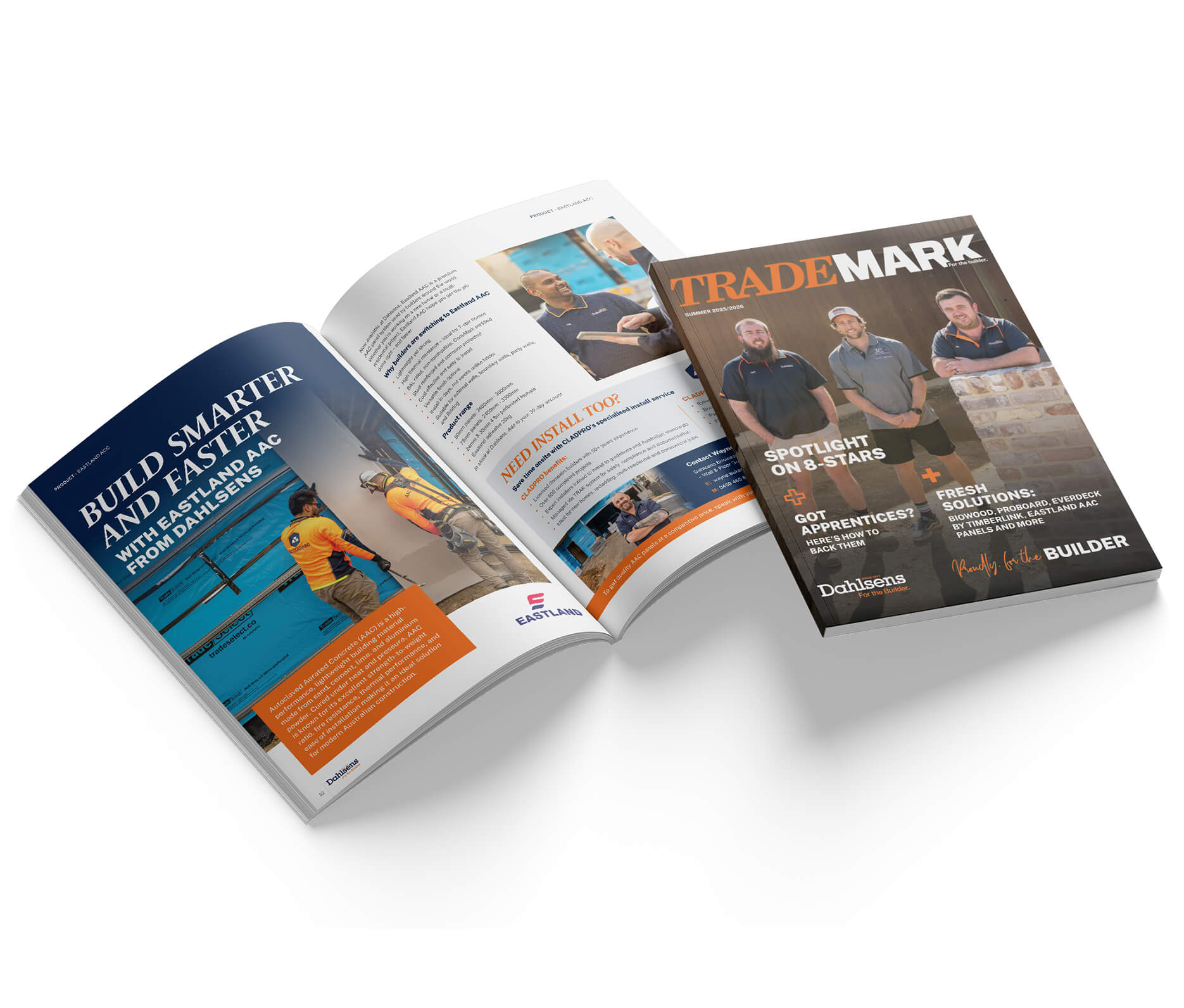 Trademark #44 cover photo and spread Trademark #44 cover photo and spread