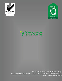 Biowood Installation Guide front cover