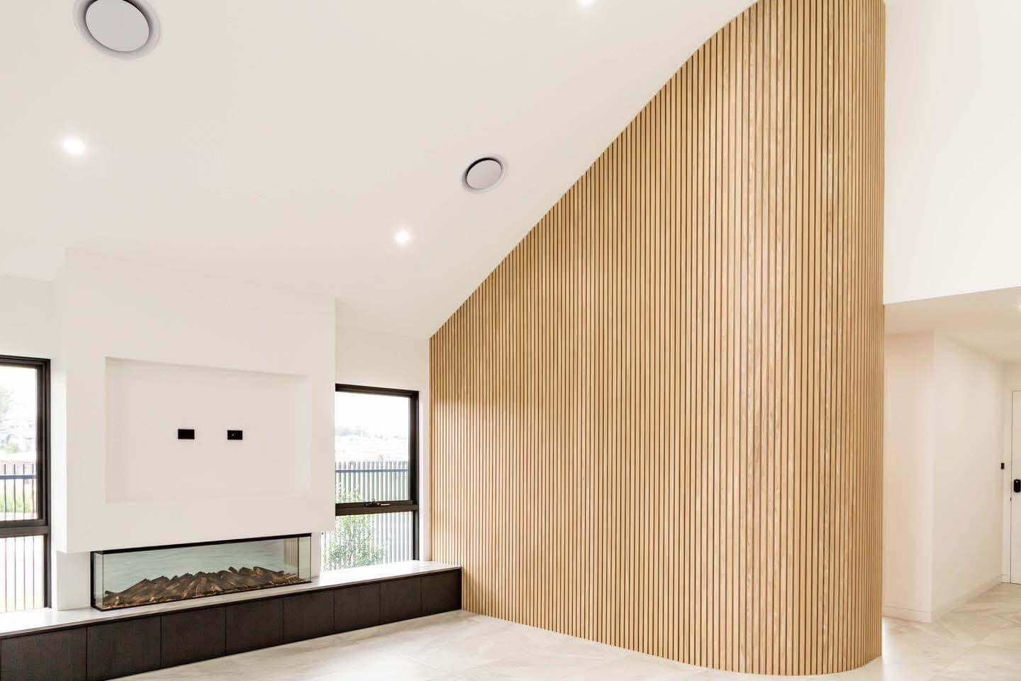 Biowood product used on a wall