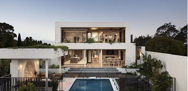 Photo of Helix home facade