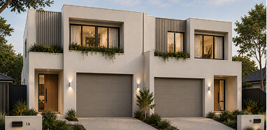 Photo of Helix intertenancy walls