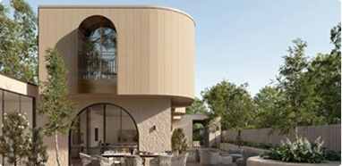 Photo of JamesHardie architectural walls