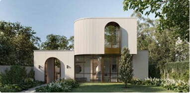 Photo of JamesHardie cladding
